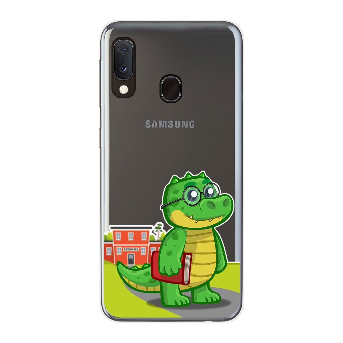 Funda Gel Transparente para Samsung Galaxy A20e 5.8 diseño Coco Dibujos