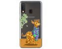 Funda Gel Transparente para Samsung Galaxy A20e 5.8 diseño Jirafa Dibujos