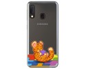 Funda Gel Transparente para Samsung Galaxy A20e 5.8 diseño Leopardo Dibujos