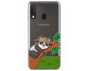 Funda Gel Transparente para Samsung Galaxy A20e 5.8 diseño Panda Dibujos