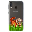 Funda Gel Transparente para Samsung Galaxy A20e 5.8 diseño Tigre Dibujos