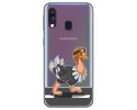 Funda Gel Transparente para Samsung Galaxy A40 diseño Avestruz Dibujos