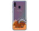Funda Gel Transparente para Samsung Galaxy A40 diseño Bufalo Dibujos