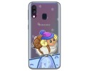 Funda Gel Transparente para Samsung Galaxy A40 diseño Cabra Dibujos