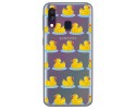 Funda Gel Transparente para Samsung Galaxy A40 diseño Pato Dibujos