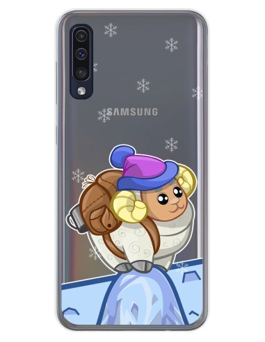 Funda Gel Transparente para Samsung Galaxy A50 / A50s / A30s diseño Cabra Dibujos