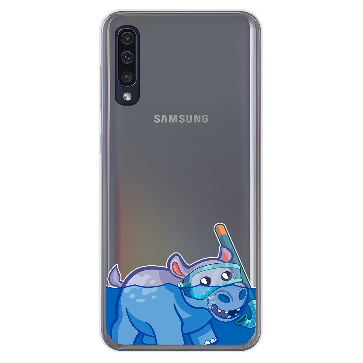 Funda Gel Transparente para Samsung Galaxy A50 / A50s / A30s diseño Hipo Dibujos