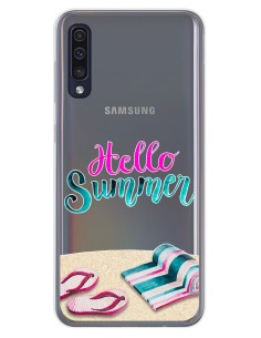 Funda Gel Transparente para Samsung Galaxy A50 / A50s / A30s diseño Summer Dibujos