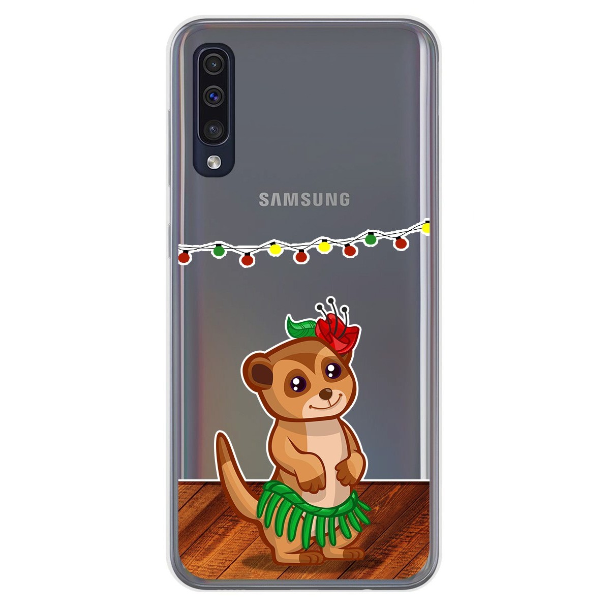 Funda Gel Transparente para Samsung Galaxy A50 / A50s / A30s diseño Suricata Dibujos
