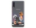 Funda Gel Transparente para Samsung Galaxy A70 diseño Avestruz Dibujos