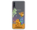Funda Gel Transparente para Samsung Galaxy A70 diseño Jirafa Dibujos