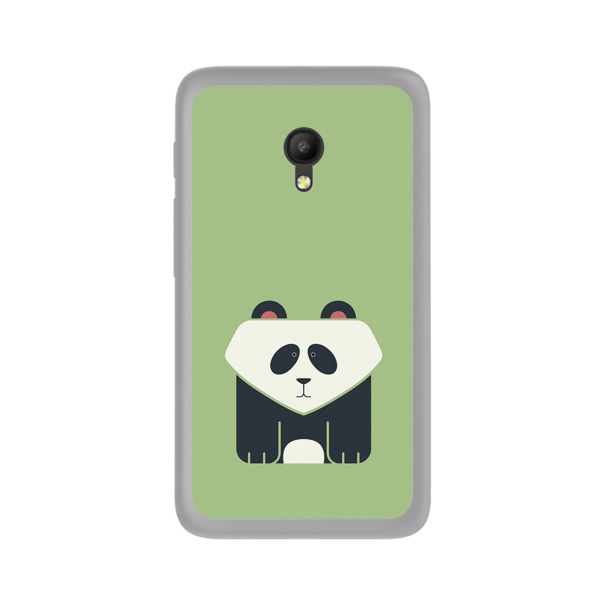 Funda Gel Tpu para Orange Rise 51 / Alcatel Pixi 4 (5) 4G / Vodafone Smart Turbo 7 Diseño Panda Dibujos