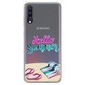 Funda Gel Transparente para Samsung Galaxy A70 diseño Summer Dibujos