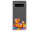 Funda Gel Transparente para Samsung Galaxy S10 diseño Leopardo Dibujos