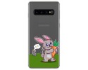 Funda Gel Transparente para Samsung Galaxy S10 Plus diseño Conejo Dibujos