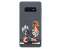 Funda Gel Transparente para Samsung Galaxy S10e diseño Avestruz Dibujos