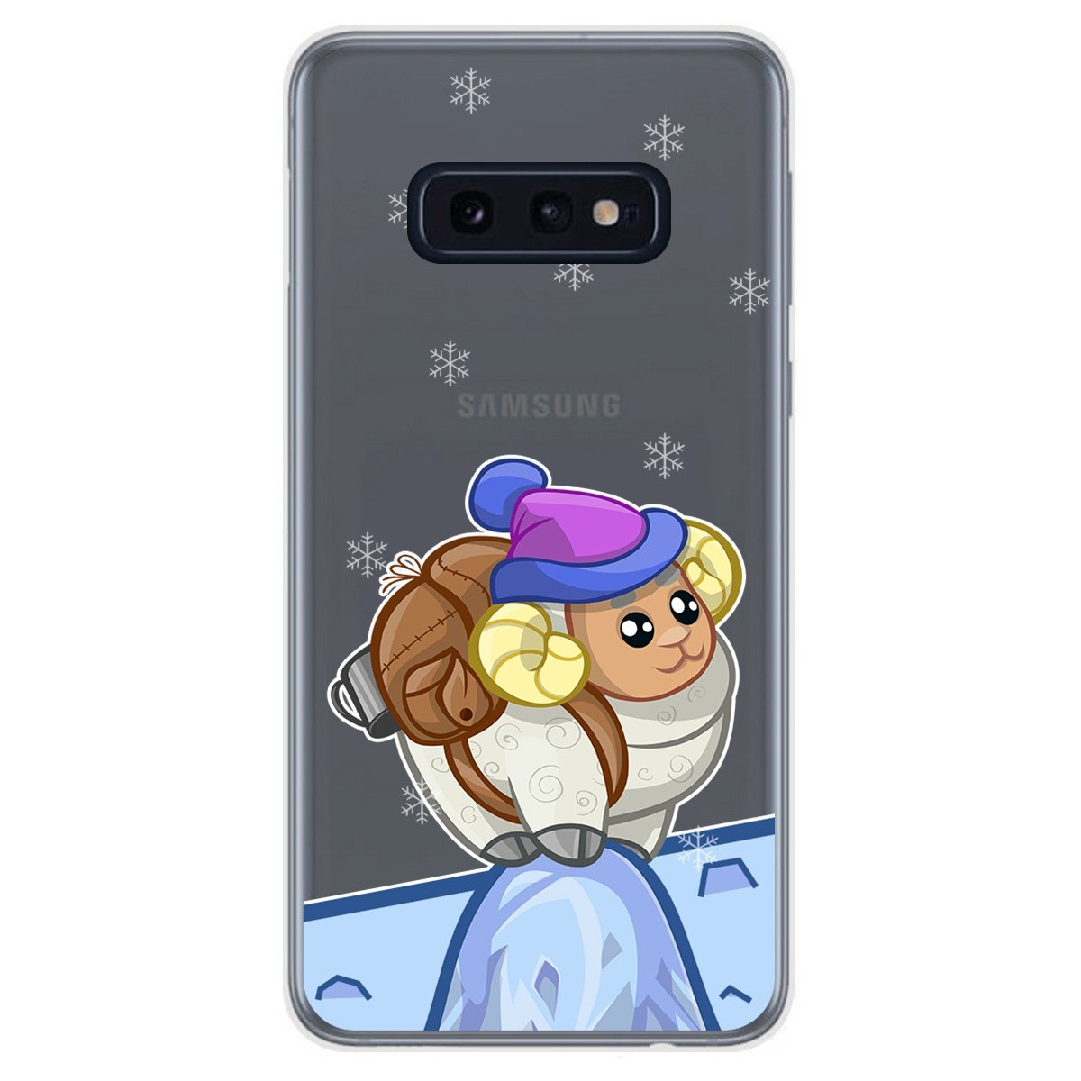 Funda Gel Transparente para Samsung Galaxy S10e diseño Cabra Dibujos