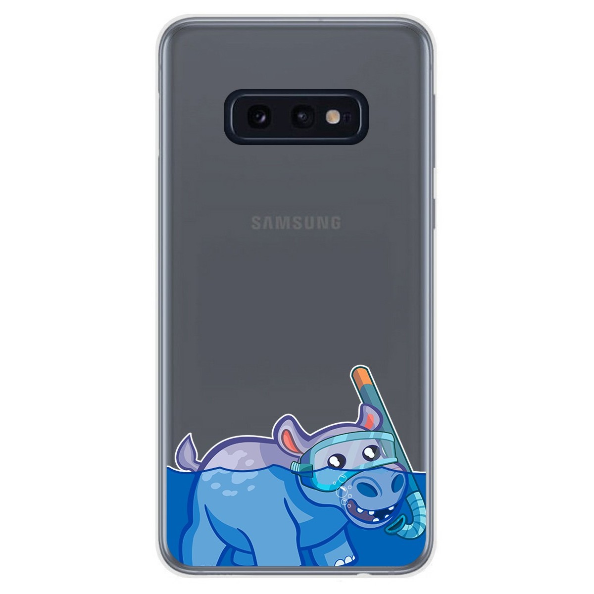 Funda Gel Transparente para Samsung Galaxy S10e diseño Hipo Dibujos