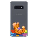 Funda Gel Transparente para Samsung Galaxy S10e diseño Leopardo Dibujos