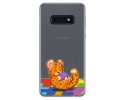 Funda Gel Transparente para Samsung Galaxy S10e diseño Leopardo Dibujos