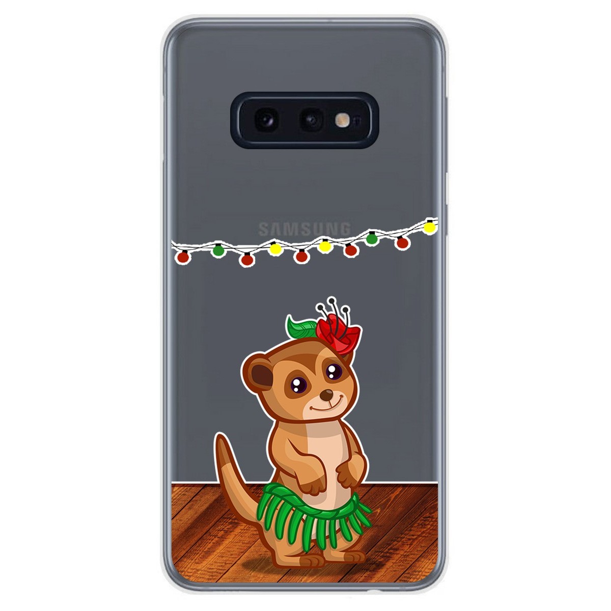 Funda Gel Transparente para Samsung Galaxy S10e diseño Suricata Dibujos