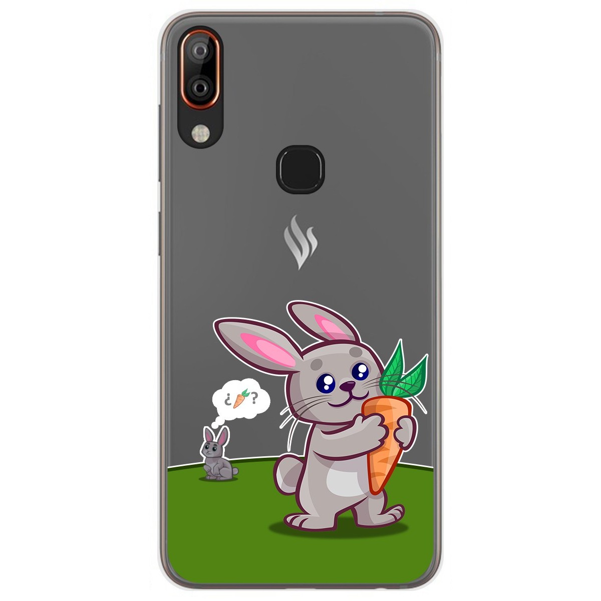 Funda Gel Transparente para Vsmart Active 1+ Plus diseño Conejo Dibujos