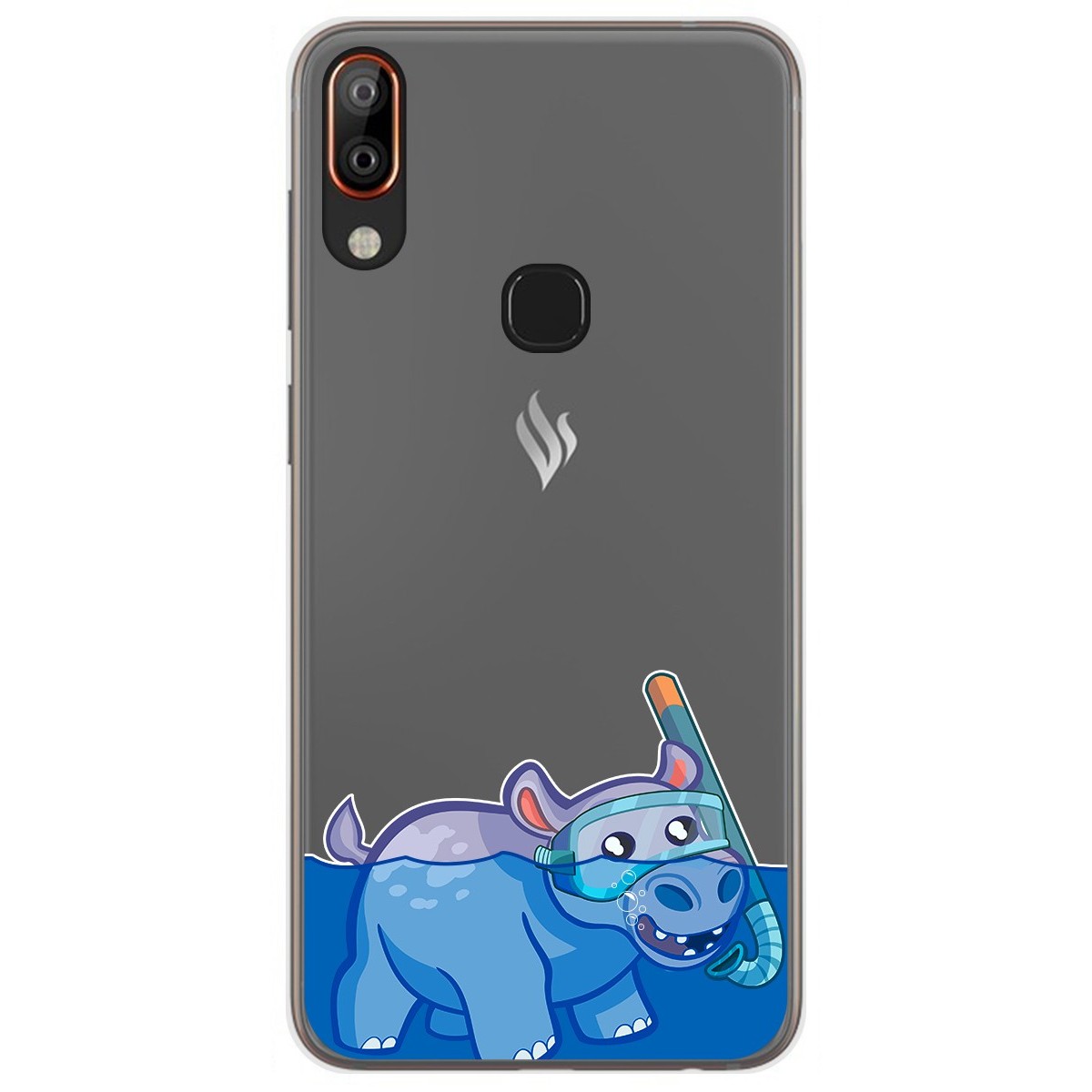 Funda Gel Transparente para Vsmart Active 1+ Plus diseño Hipo Dibujos