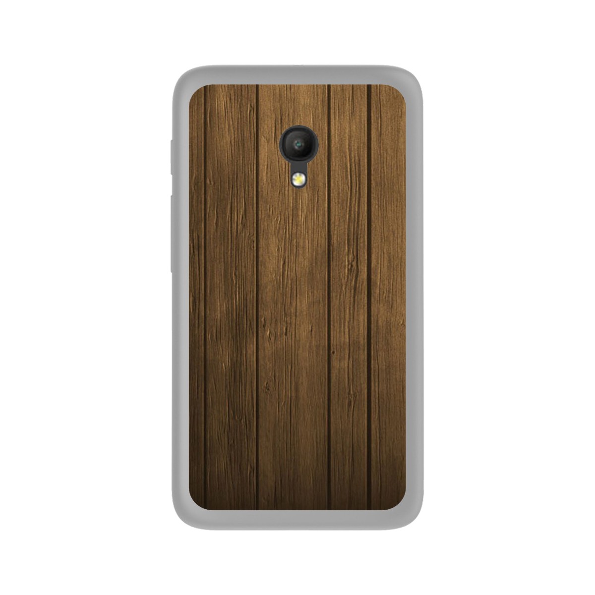 Funda Gel Tpu para Orange Rise 51 / Alcatel Pixi 4 (5) 4G / Vodafone Smart Turbo 7 Diseño Madera Dibujos