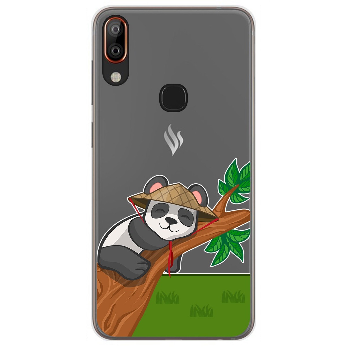 Funda Gel Transparente para Vsmart Active 1+ Plus diseño Panda Dibujos