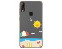 Funda Gel Transparente para Vsmart Active 1+ Plus diseño Playa Dibujos