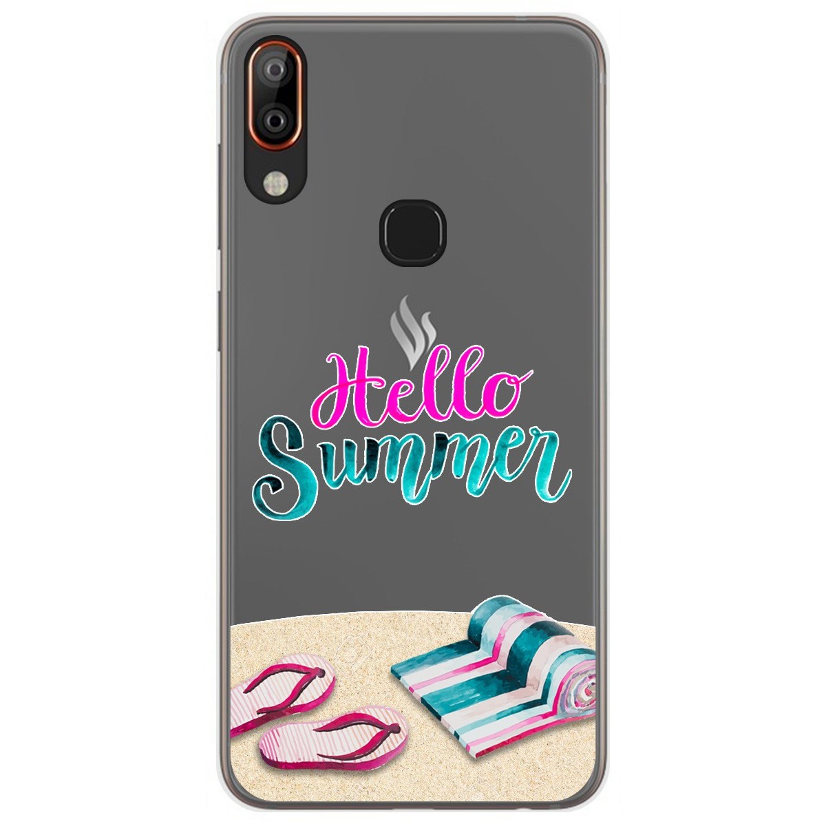 Funda Gel Transparente para Vsmart Active 1+ Plus diseño Summer Dibujos