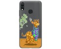 Funda Gel Transparente para Vsmart Joy 1+ Plus diseño Jirafa Dibujos