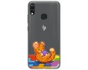 Funda Gel Transparente para Vsmart Joy 1+ Plus diseño Leopardo Dibujos