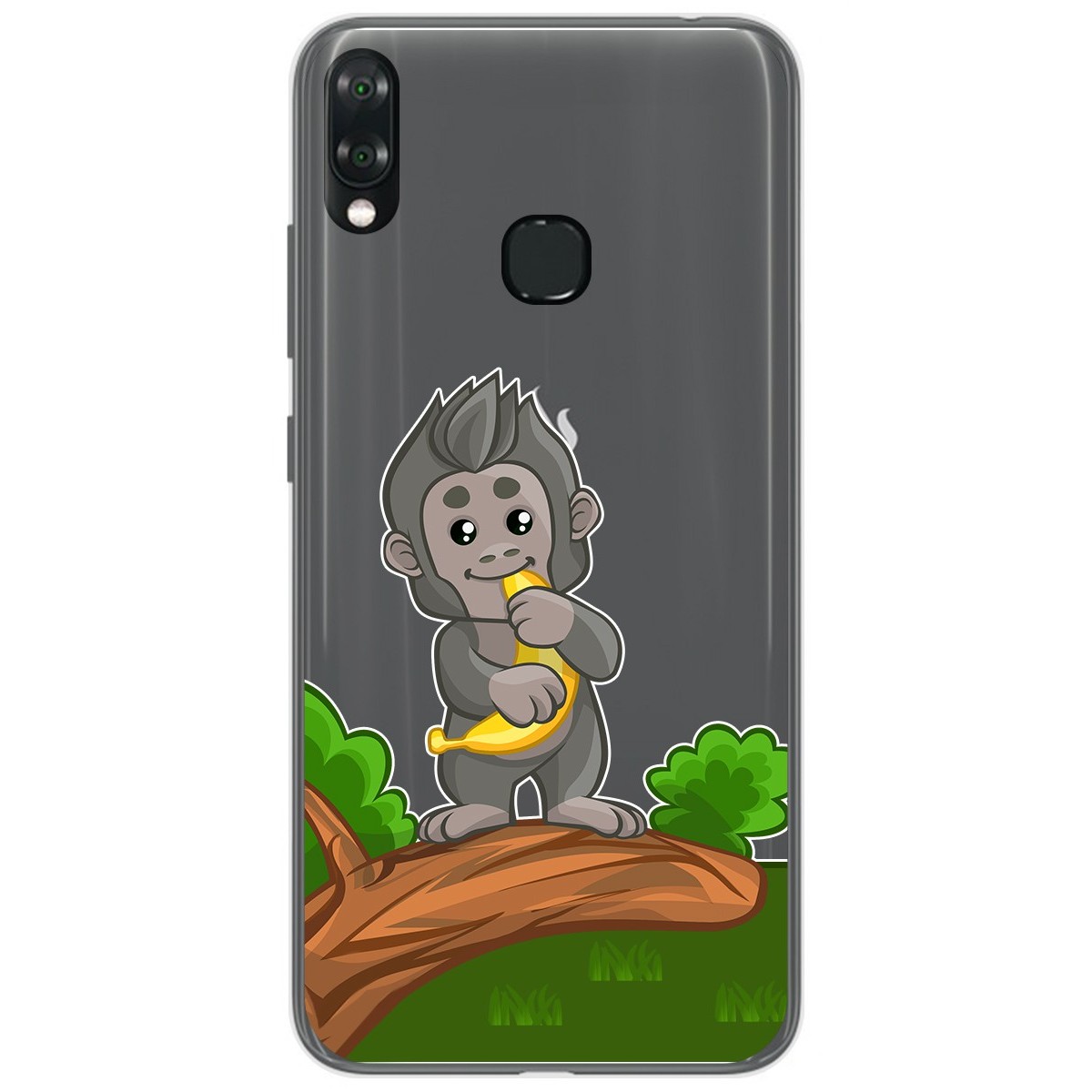 Funda Gel Transparente para Vsmart Joy 1+ Plus diseño Mono Dibujos