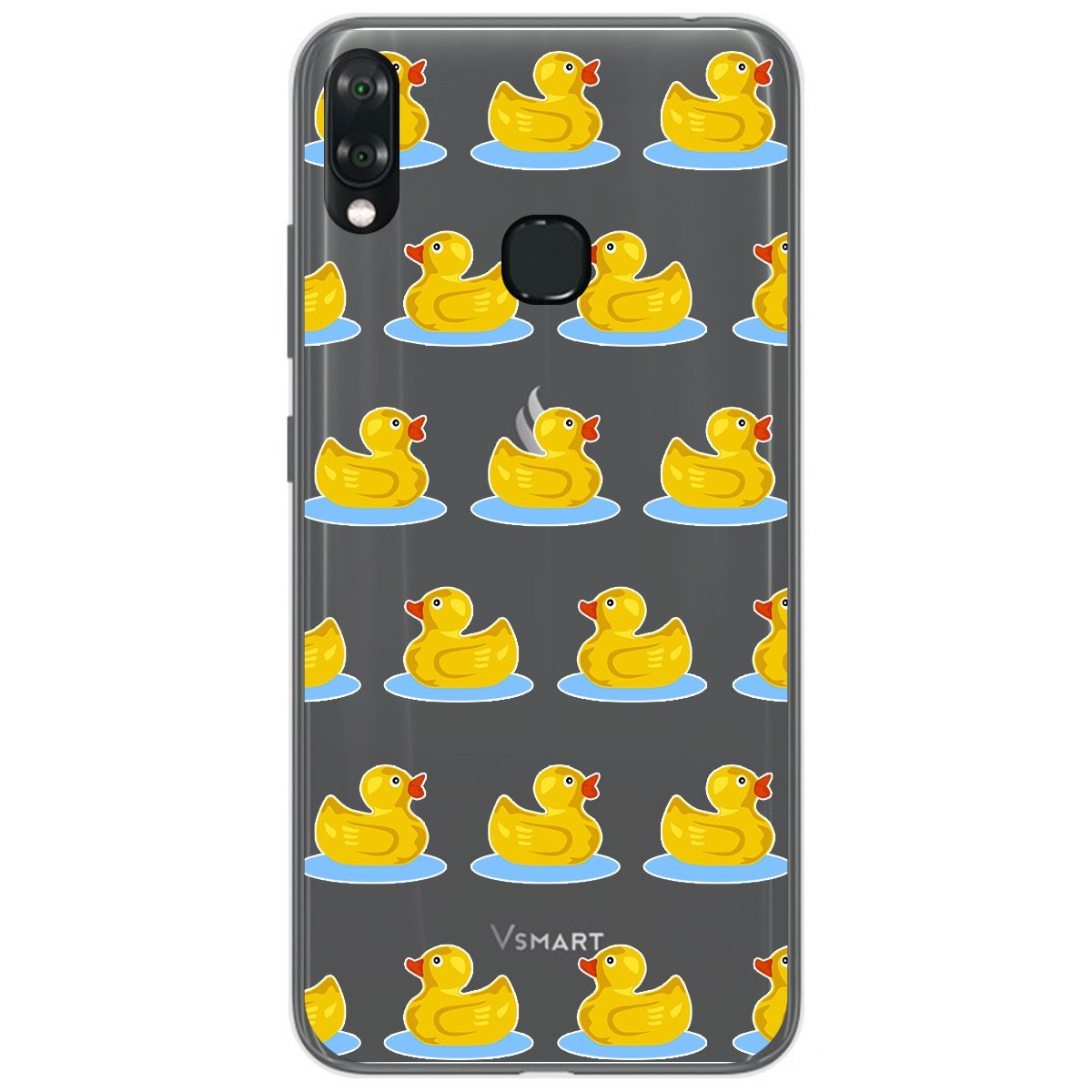 Funda Gel Transparente para Vsmart Joy 1+ Plus diseño Pato Dibujos