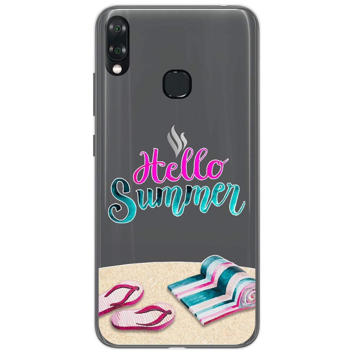 Funda Gel Transparente para Vsmart Joy 1+ Plus diseño Summer Dibujos