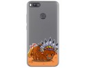 Funda Gel Transparente para Xiaomi Mi 5X / Mi A1 diseño Bufalo Dibujos