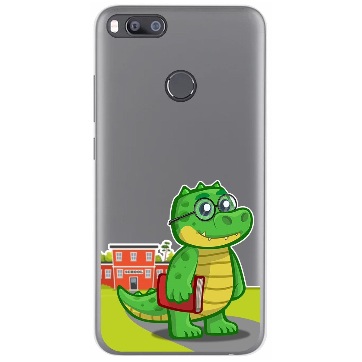 Funda Gel Transparente para Xiaomi Mi 5X / Mi A1 diseño Coco Dibujos