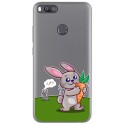 Funda Gel Transparente para Xiaomi Mi 5X / Mi A1 diseño Conejo Dibujos