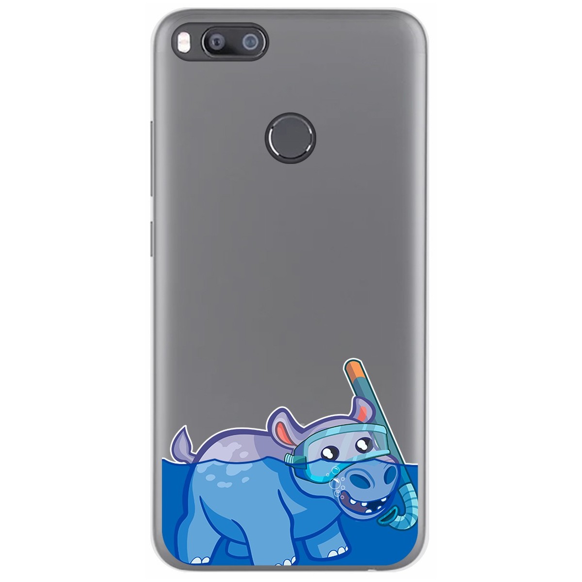 Funda Gel Transparente para Xiaomi Mi 5X / Mi A1 diseño Hipo Dibujos