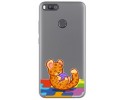 Funda Gel Transparente para Xiaomi Mi 5X / Mi A1 diseño Leopardo Dibujos
