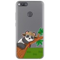 Funda Gel Transparente para Xiaomi Mi 5X / Mi A1 diseño Panda Dibujos