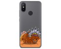 Funda Gel Transparente para Xiaomi Mi 6X / Mi A2 diseño Bufalo Dibujos