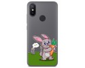 Funda Gel Transparente para Xiaomi Mi 6X / Mi A2 diseño Conejo Dibujos