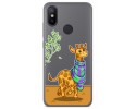 Funda Gel Transparente para Xiaomi Mi 6X / Mi A2 diseño Jirafa Dibujos