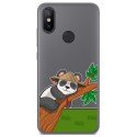 Funda Gel Transparente para Xiaomi Mi 6X / Mi A2 diseño Panda Dibujos