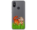 Funda Gel Transparente para Xiaomi Mi 6X / Mi A2 diseño Tigre Dibujos
