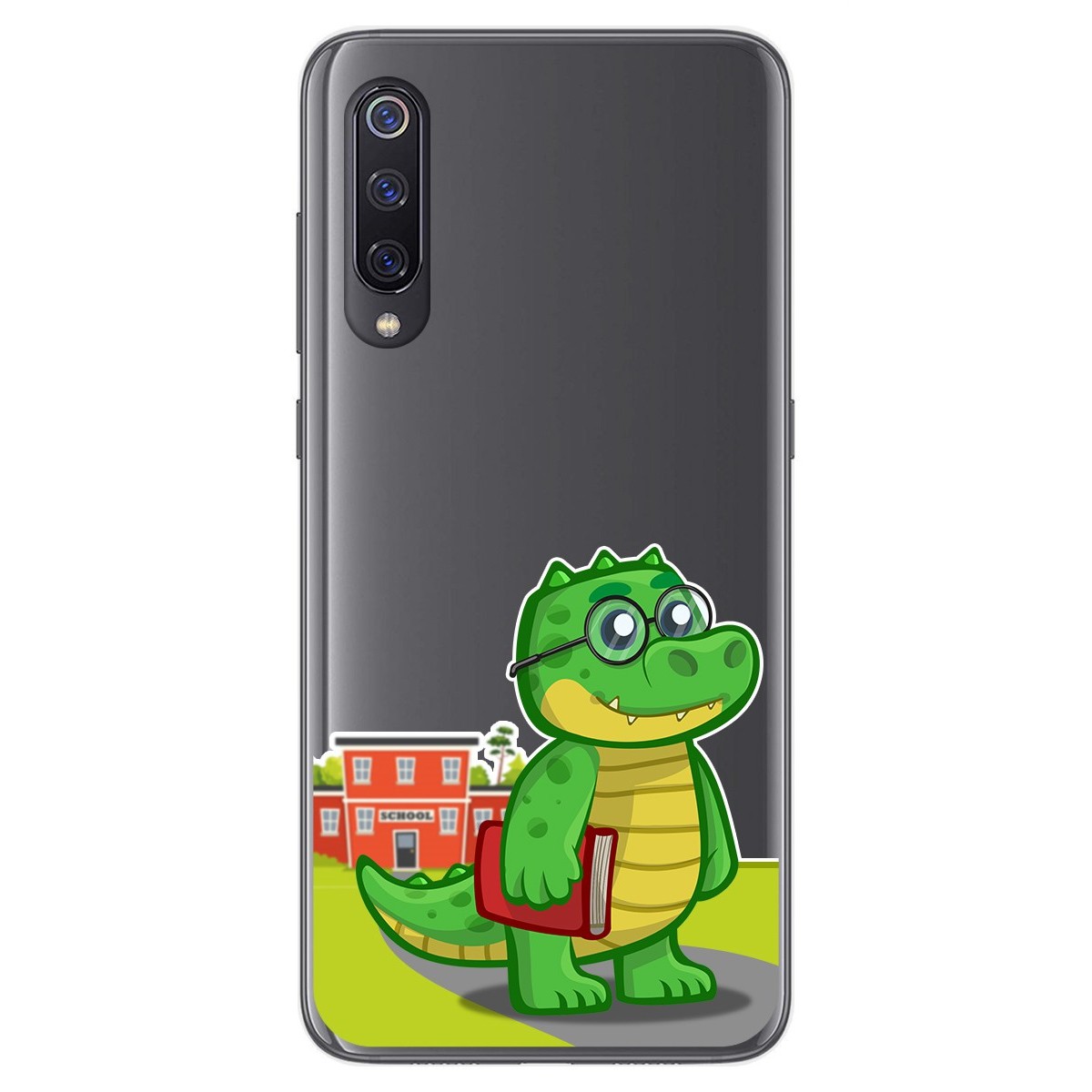 Funda Gel Transparente para Xiaomi Mi 9 diseño Coco Dibujos