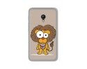 Funda Gel Tpu para Orange Rise 51 / Alcatel Pixi 4 (5) 4G / Vodafone Smart Turbo 7 Diseño Leon Dibujos