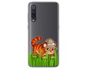 Funda Gel Transparente para Xiaomi Mi 9 diseño Tigre Dibujos
